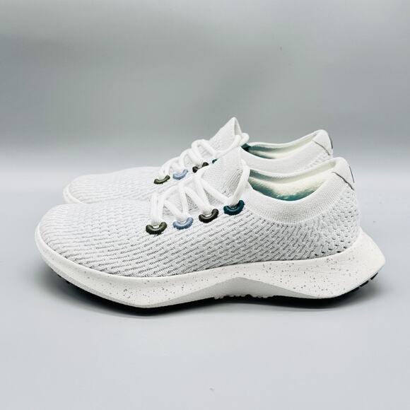 Allbirds Shoes Womens 6.5 White Tree Dasher 2 Mizzle Running Knit Sneakers - Picture 4 of 12